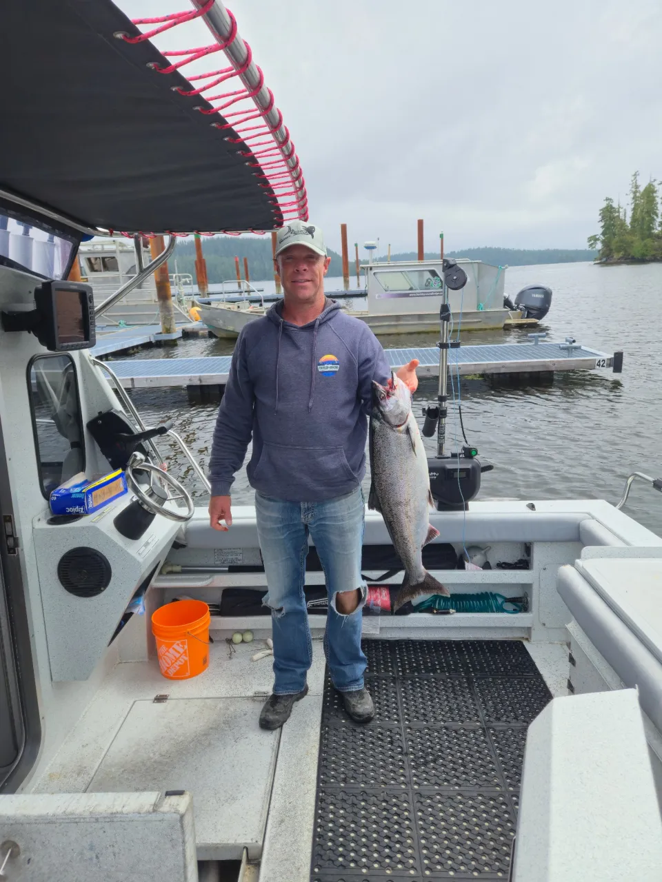 Outdoor Adventures BC fishing charter photo